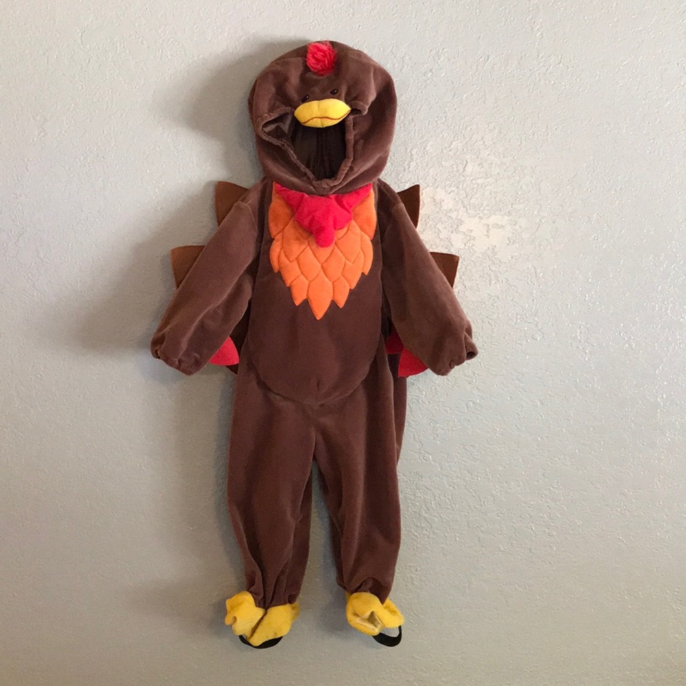Toddler turkey costume